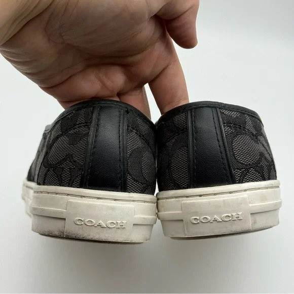 Coach Jacquard Signature Slip On Sneaker 8.5 - Picture 5 of 10